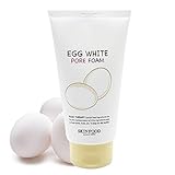 Skinfood Egg White Foam Cleanser - Pore Tightener and Minimizer - Great For Oily and Sensitive Skin, 5.0 Fluid Ounce