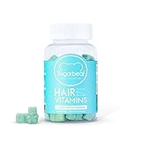 Sugarbear Vegan Hair Gummy Vitamins with Biotin, Vitamin C, Vitamin B-12, Zinc for Hair Skin & Nails (1 Month Supply)